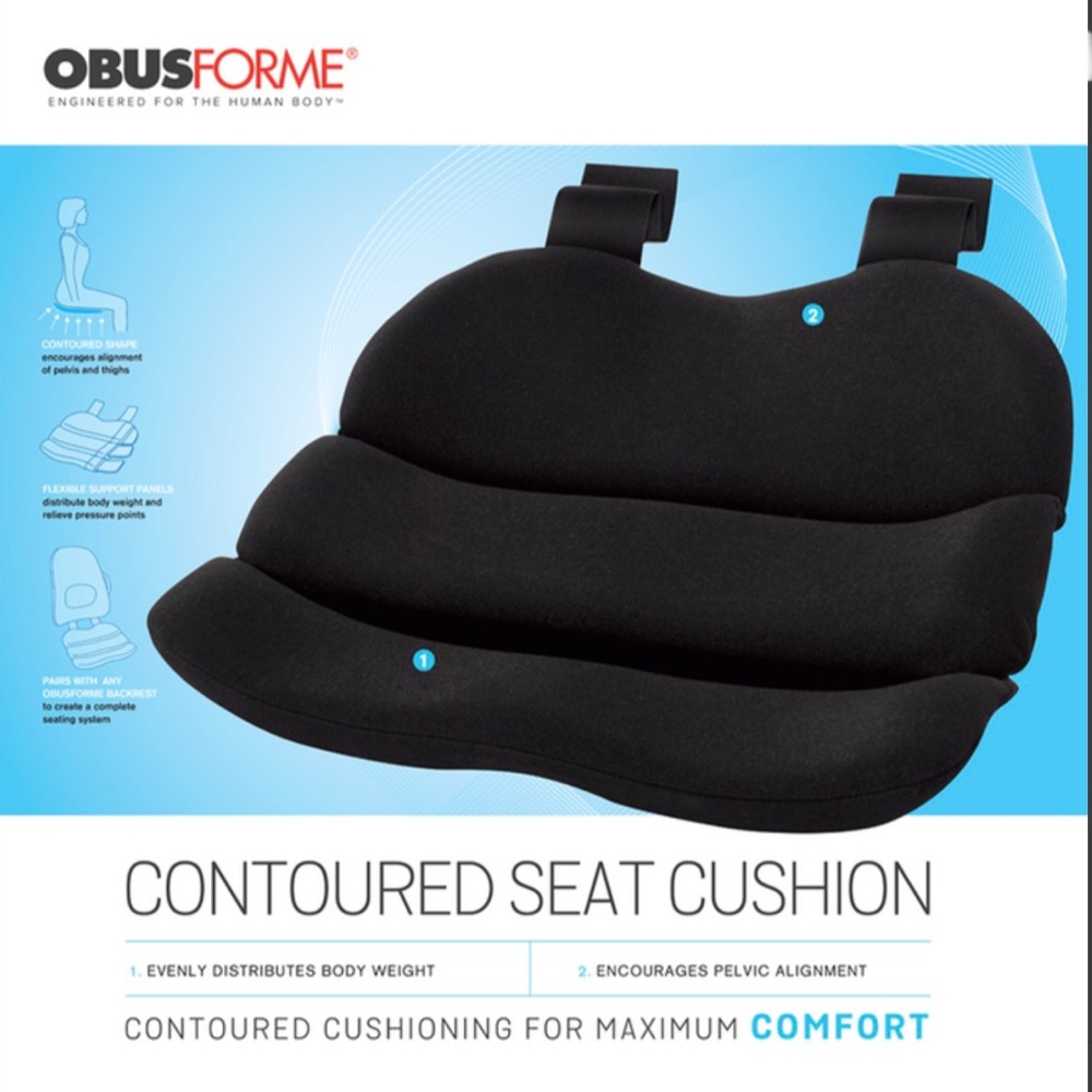 ObusForme® Contoured Seat Cushion